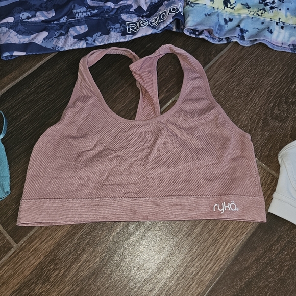 SPORTS BRA LOT OF 6 SZ MEDIUM PELOTON LULULEMON RYKA VS REEBOK - Picture 6 of 11